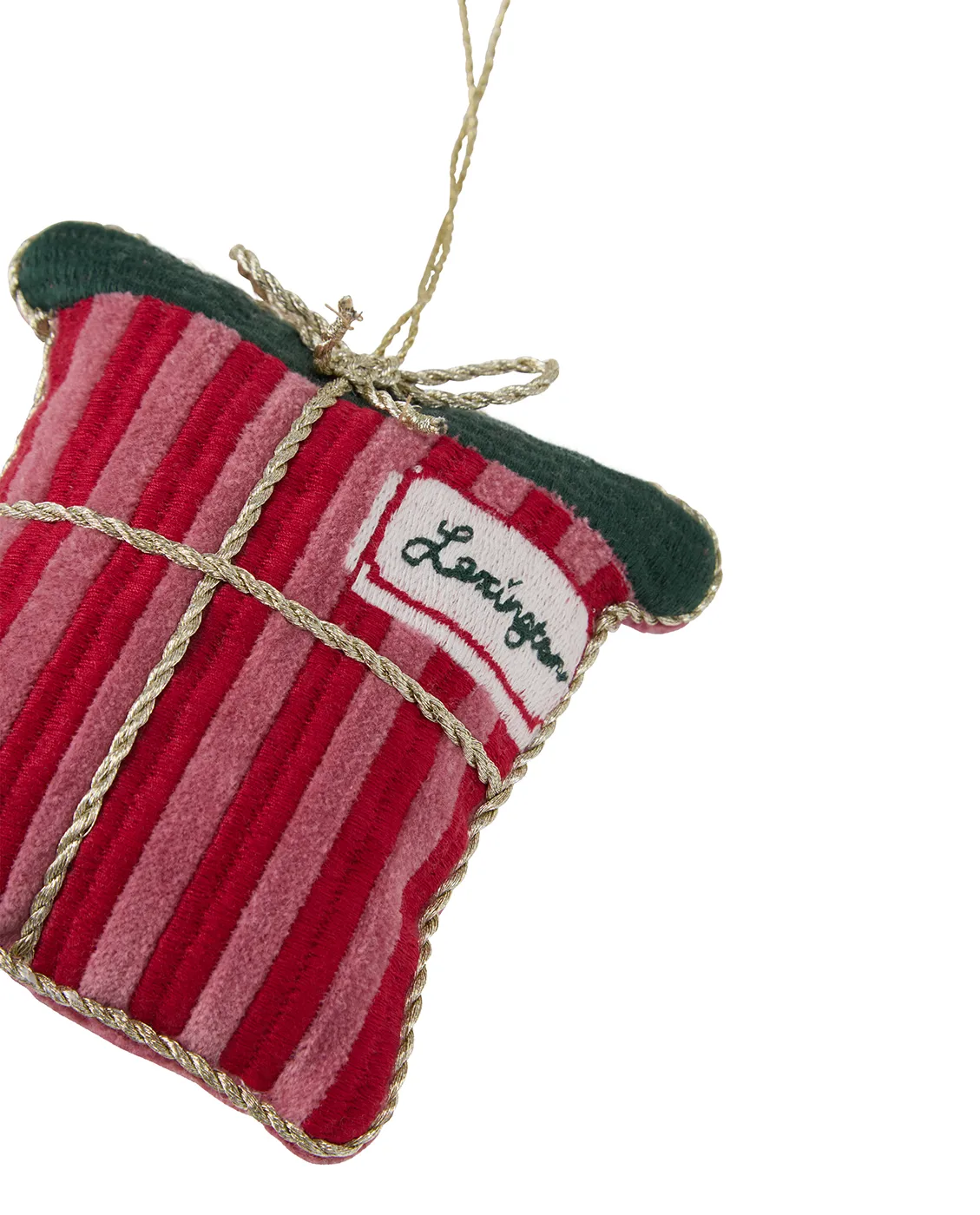 Christmas gift pendente de Natal, Vermelho Lexington