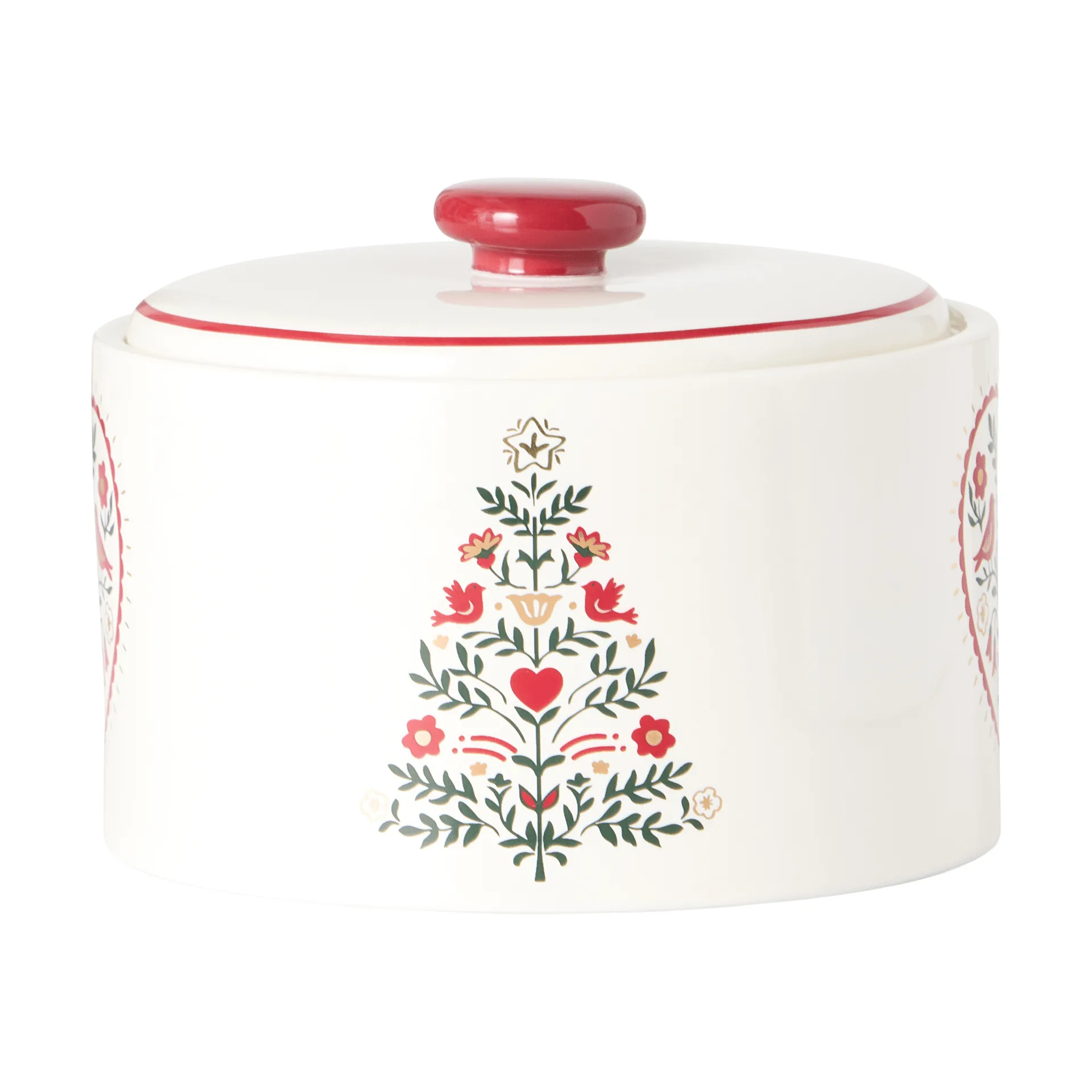 Christmas Tree frasco para bolachas, Multi, 13,5x10 cm Lexington