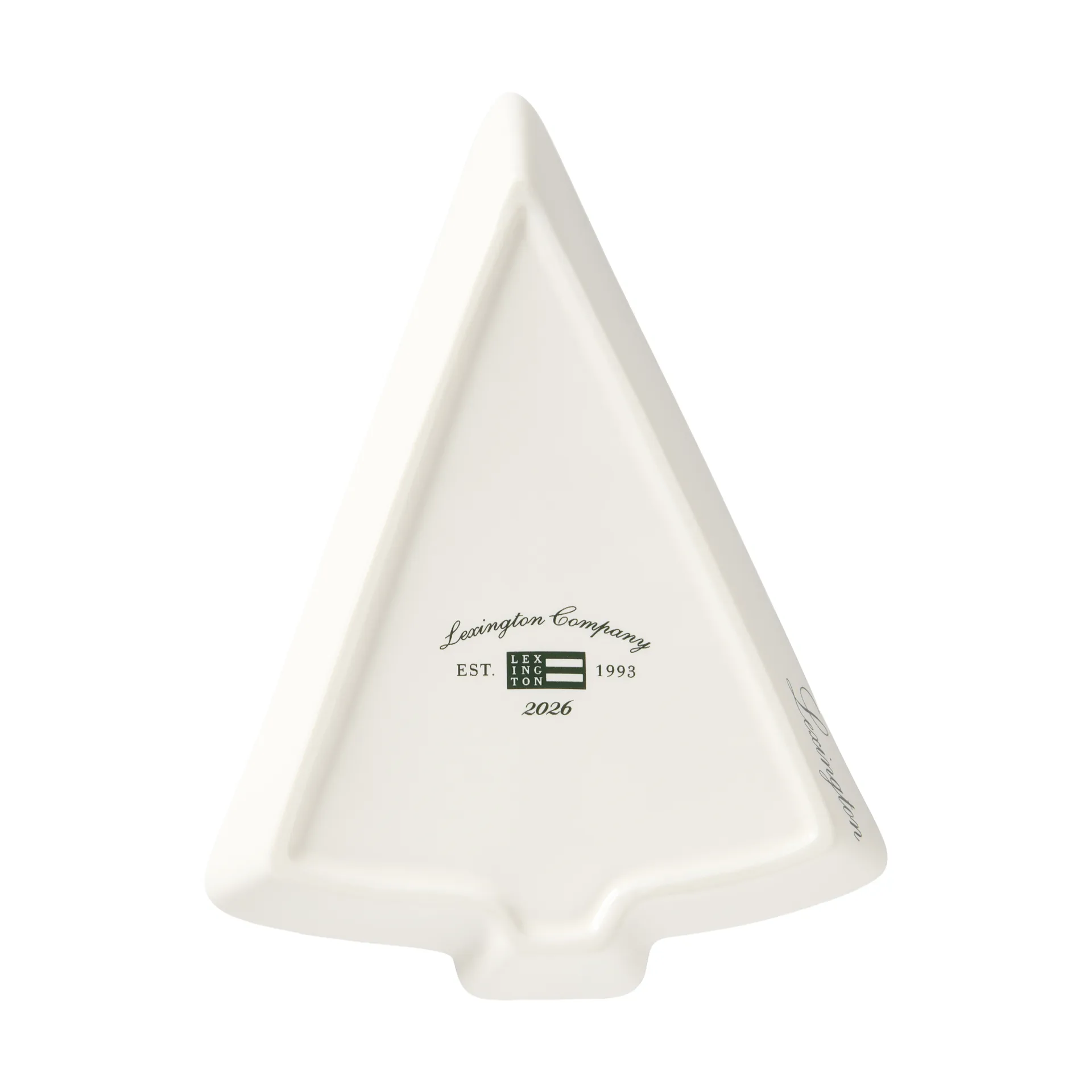 Christmas Tree prato de servir, Multicolor, 15,2x11x1,6 cm Lexington
