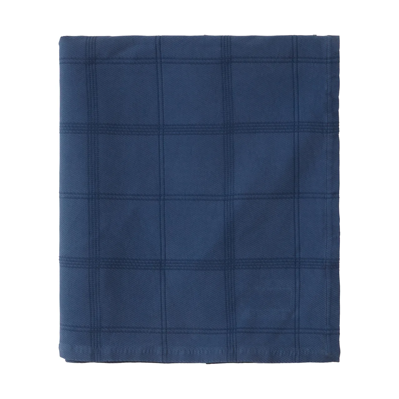 Colcha Checked Jacquard 260x240 cm, Denim blue Lexington