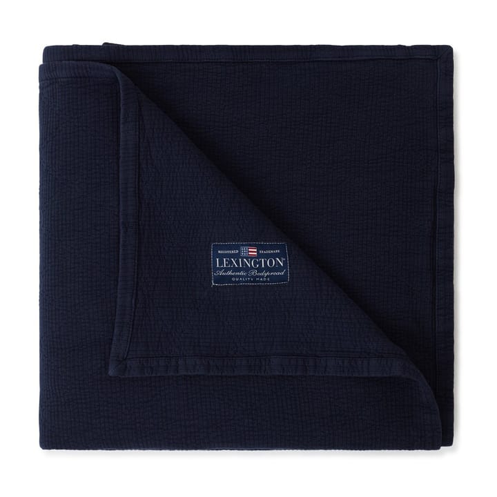 Colcha Icons Quilted 160x240 cm, Azul escuro Lexington