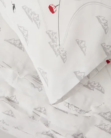 Conjunto de cama de algodão estampado Winter Printed - 50x60 cm, 150x210 cm - Lexington