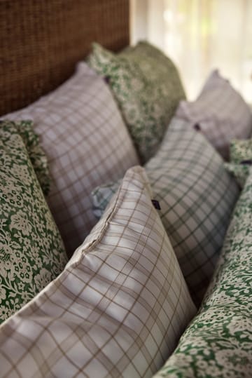 Conjunto de cama Green Floral Printed Cotton Sateen - 50x60 cm, 220x220 cm - Lexington