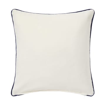 Dog lift eko. algodão twill capa de almofada 50x50 cm - Bege-branco - Lexington