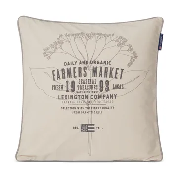 Farmers Market capa de almofada 50x50 cm - Beige - Lexington