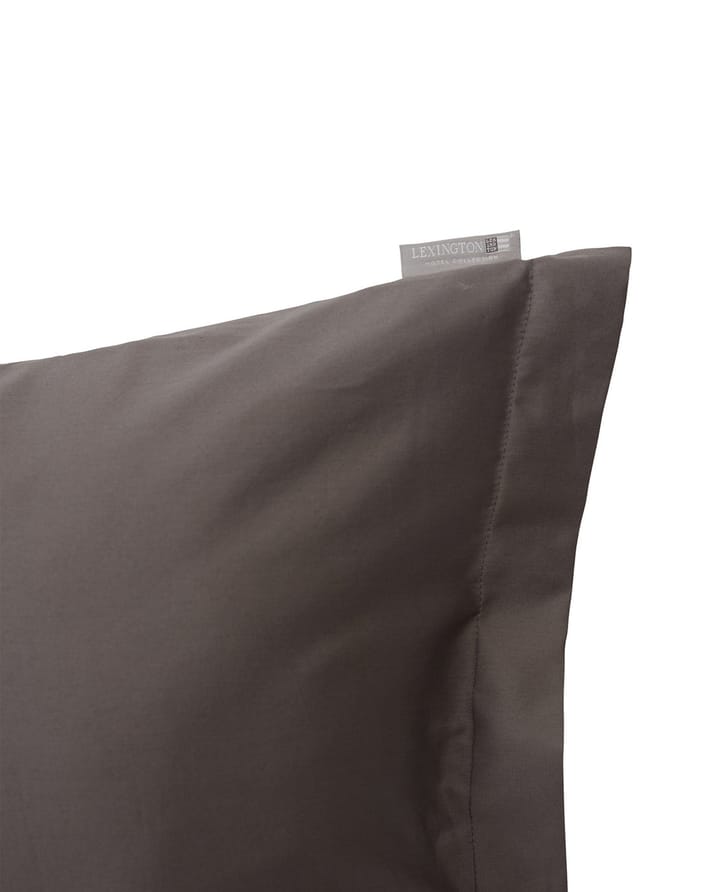 Fronha Algodão Hotel Sateen 50x60 cm, Charcoal grey Lexington