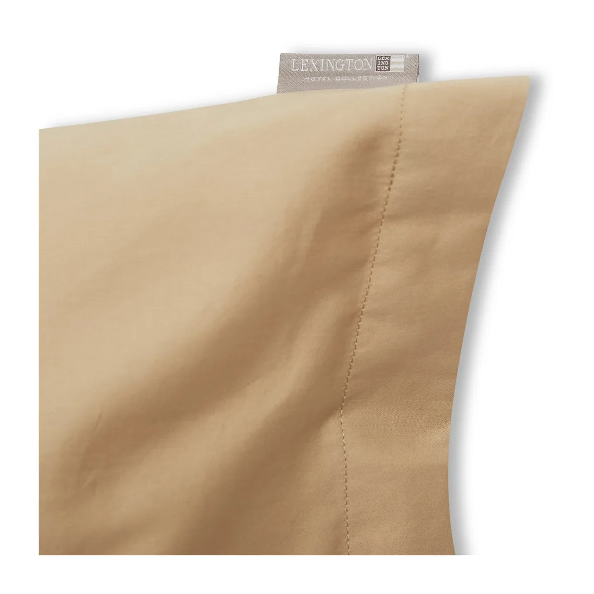 Fronha Algodão Hotel Sateen 50x90 cm, Light beige Lexington