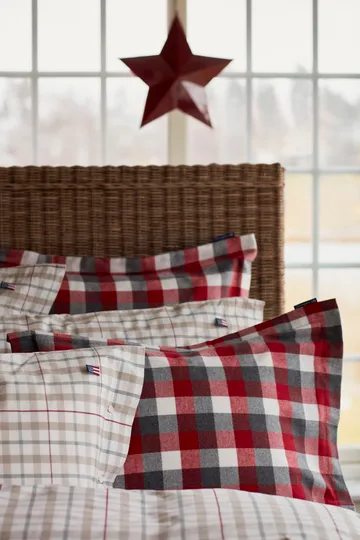 Fronha flanela Checked 50x60 cm - Lexington