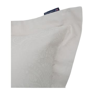 Fronha Hotel Sateen Jacquard 65x65 cm - Light beige - Lexington