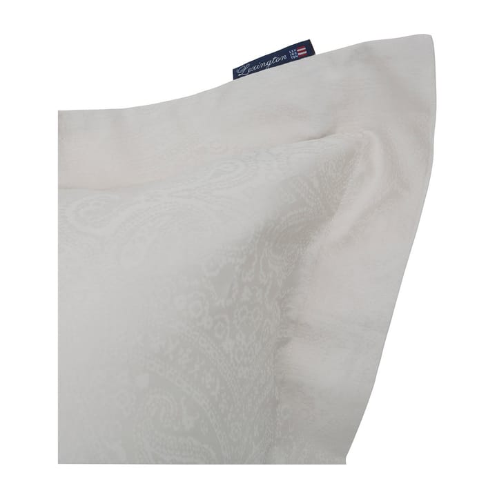 Fronha Hotel Sateen Jacquard 65x65 cm, Light beige Lexington