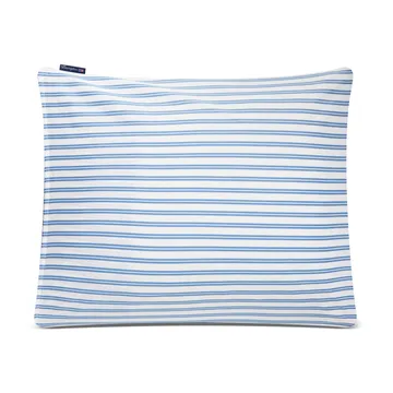 Fronha Striped Cotton Poplin 50x60 cm - Azul - Lexington