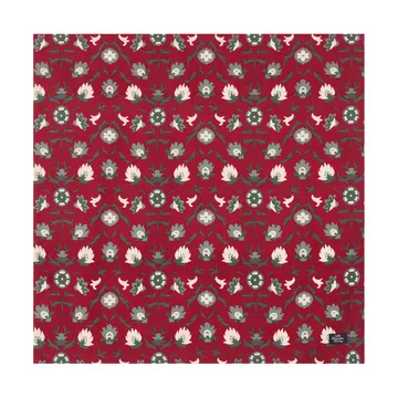 Guardanapo de algodão orgânico com estampado floral - Red-bege-verde - Lexington