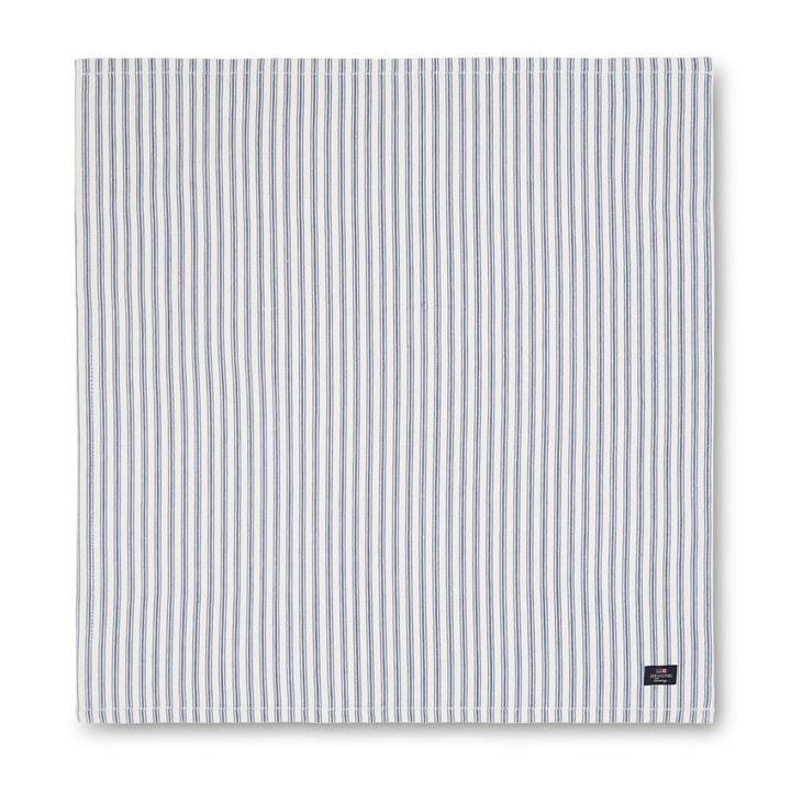 Guardanapo Icons Herringbone Striped 50x50 cm - blue-white - Lexington