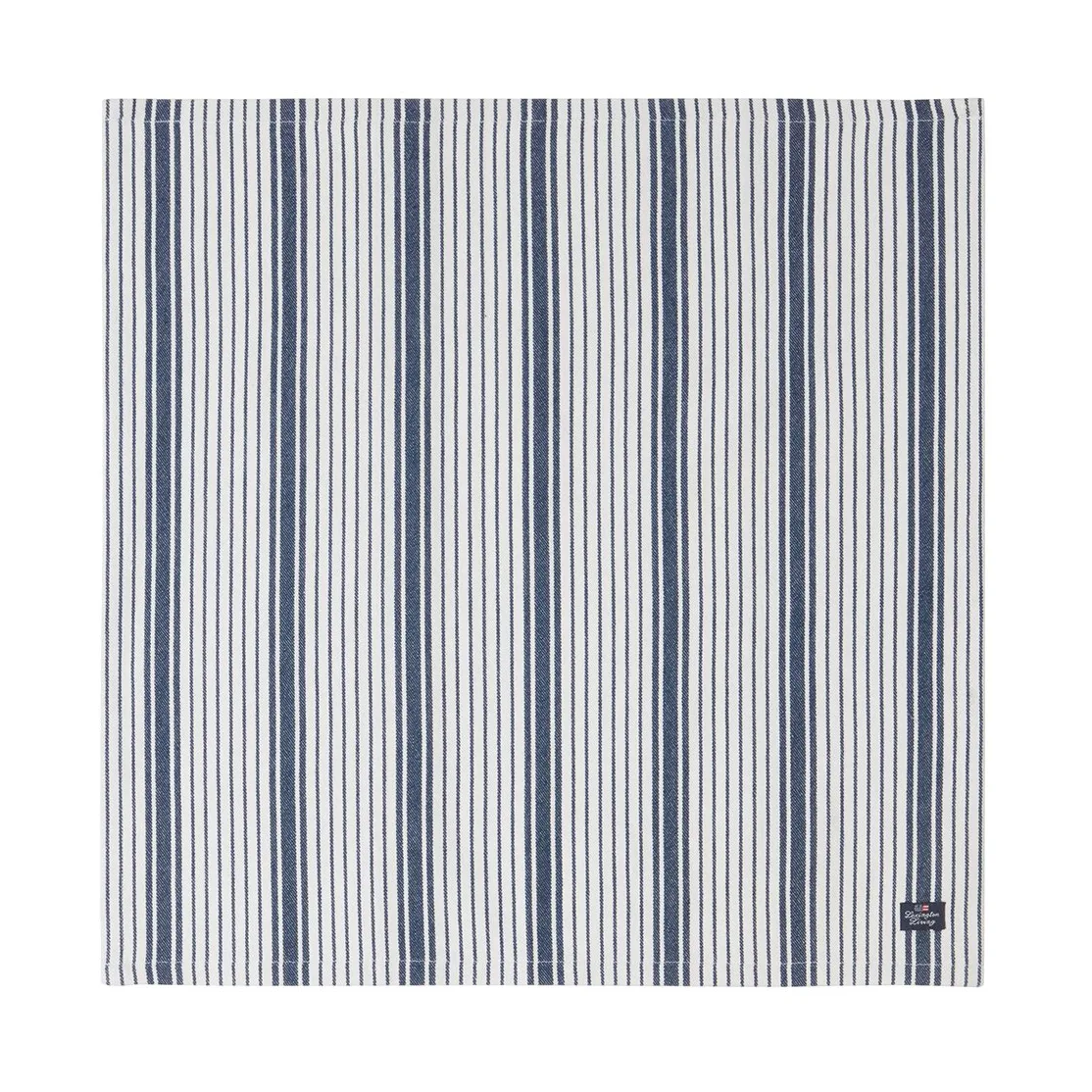 Guardanapo Striped Organic Cotton 50x50 cm, Navy Lexington
