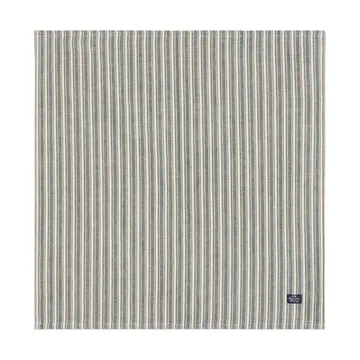 Guardanapos de linho às riscas - Green-light beige, 50x50 cm - Lexington