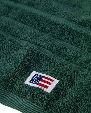 Happy Holidays Juniper ekologisk toalha 50x70 cm - Verde- bege claro - Lexington