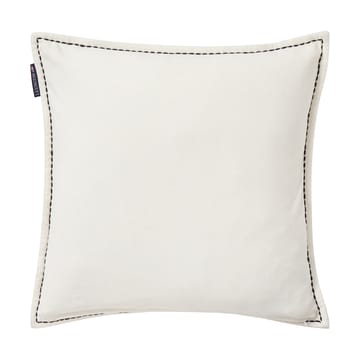 House ekologisk capa de almofada em algodão veludo 50x50 cm - Branco-multi - Lexington