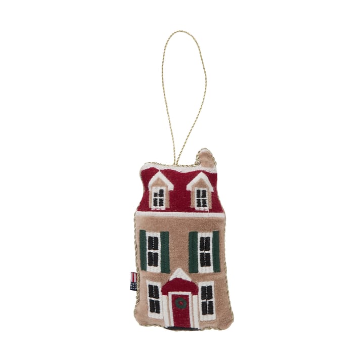 House ekologisk pendente de Natal em algodão veludo - Multicor - Lexington