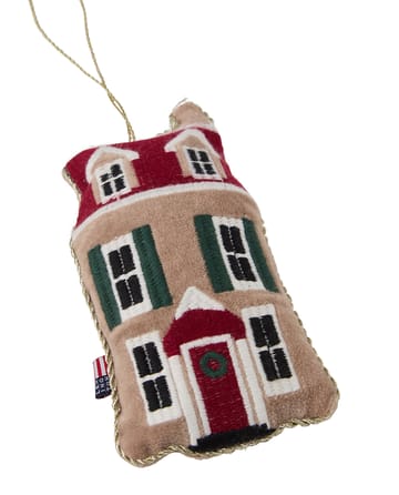 House ekologisk pendente de Natal em algodão veludo - Multicor - Lexington