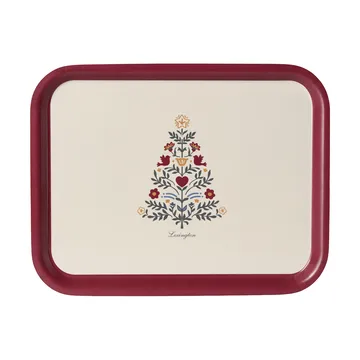 Lexington tabuleiro de servir laminado - Vermelho-claro bege, 36x28 cm - Lexington