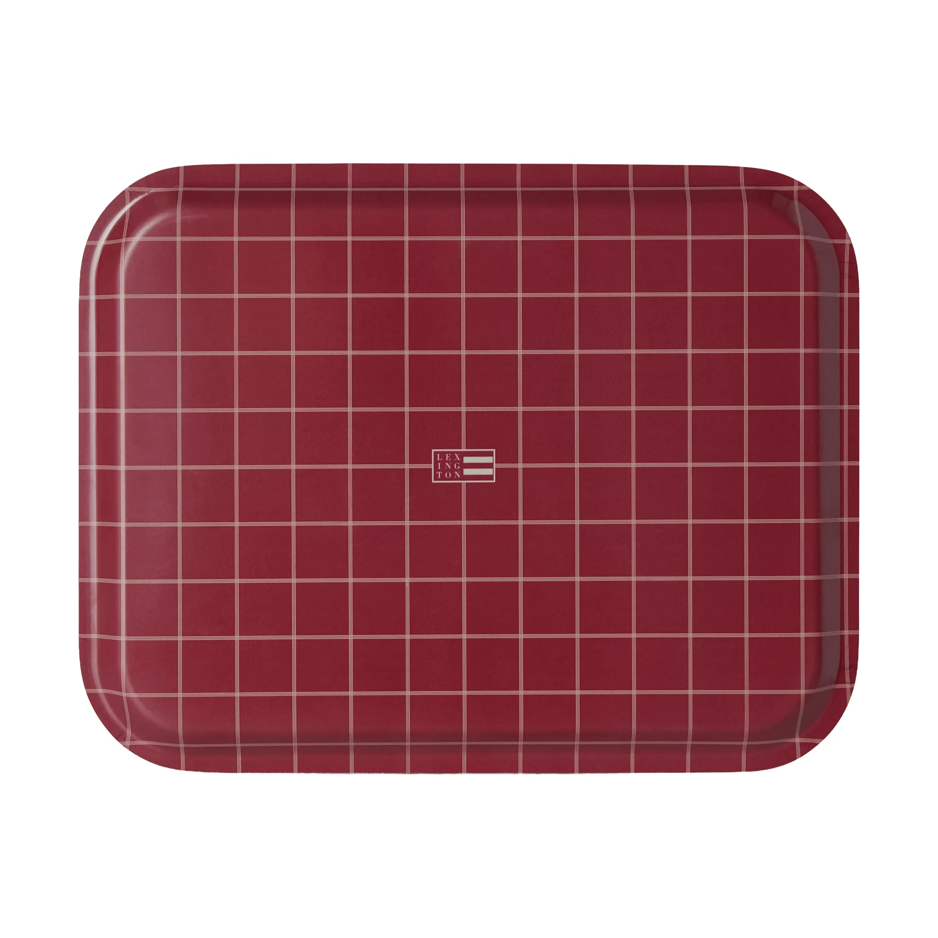 Lexington tabuleiro de servir laminado, Vermelho-claro bege, 36x28 cm Lexington