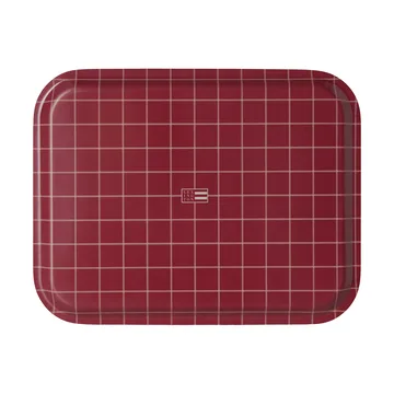 Lexington tabuleiro de servir laminado - Vermelho-claro bege, 36x28 cm - Lexington