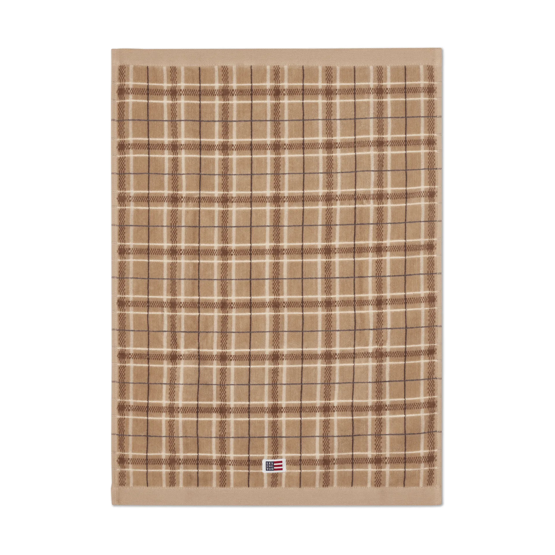 Lexington toalha aos quadrados 2‑pack, Bege-cinzento Lexington