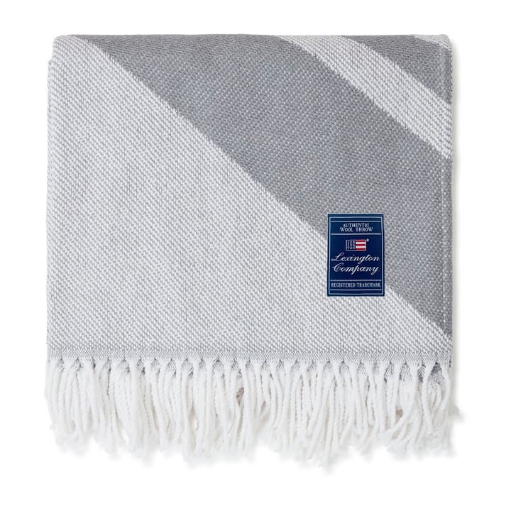 Manta Icons Recycled Logo 130x170 cm, Gray-white Lexington