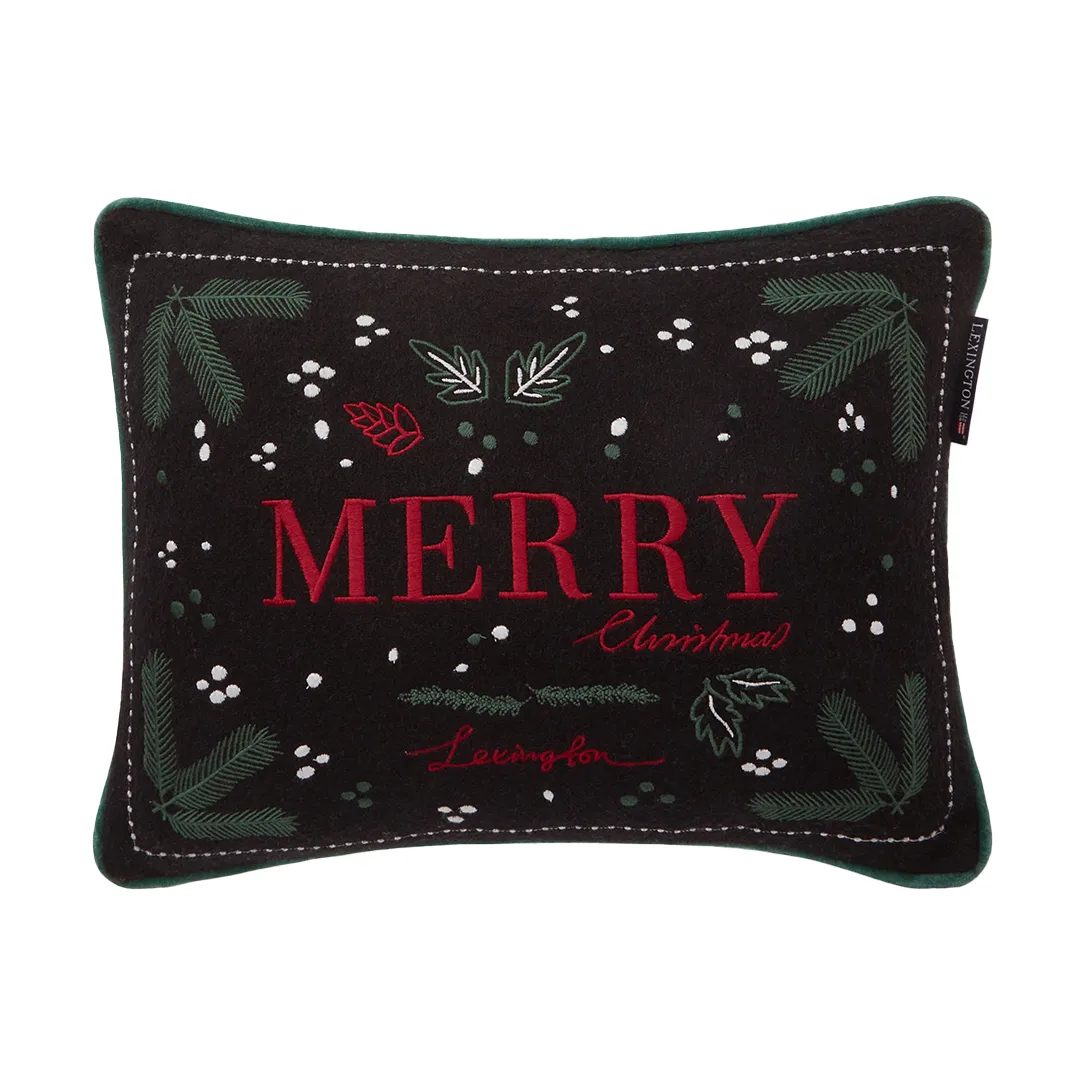 Merry Almofada mistura de lã 30x40 cm, Cinza escuro Lexington