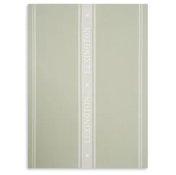Pano de cozinha Icons Star 50x70 cm - sage green-white - Lexington