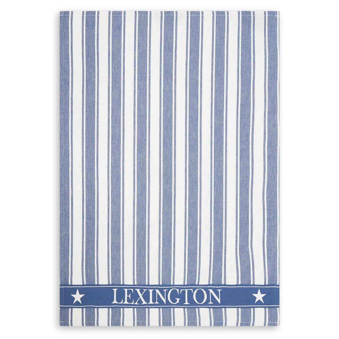 Pano de cozinha Icons Waffle Striped 50x70 cm, blue-white Lexington