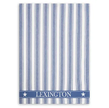 Pano de cozinha Icons Waffle Striped 50x70 cm - blue-white - Lexington