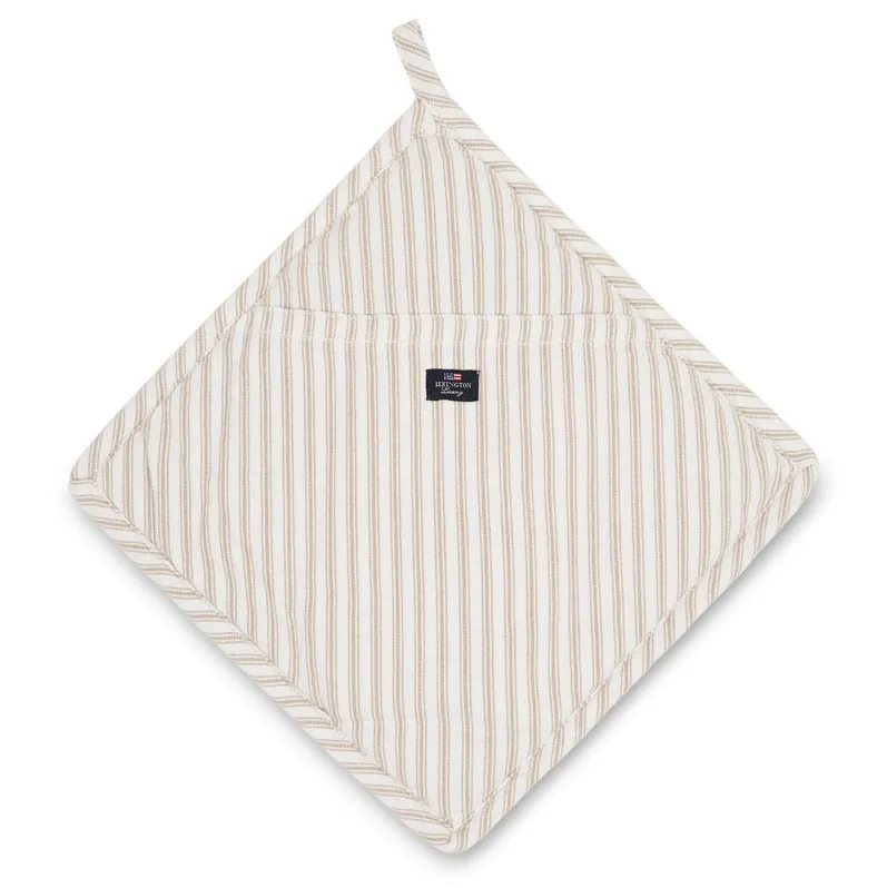 Pega Icons Herringbone Striped , beige-white Lexington