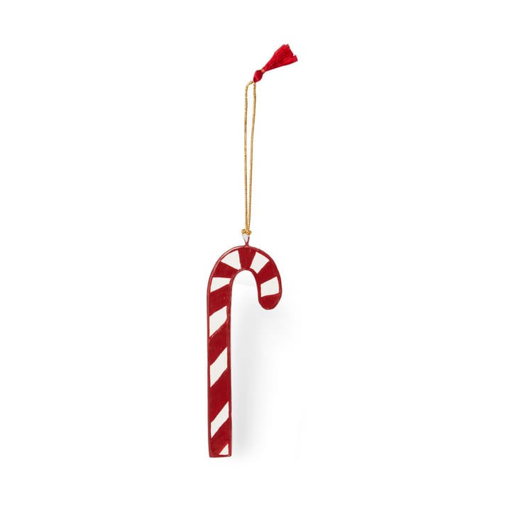 Pingente Árvore de Natal Candy Cane Papier Mâché, 12 cm Lexington