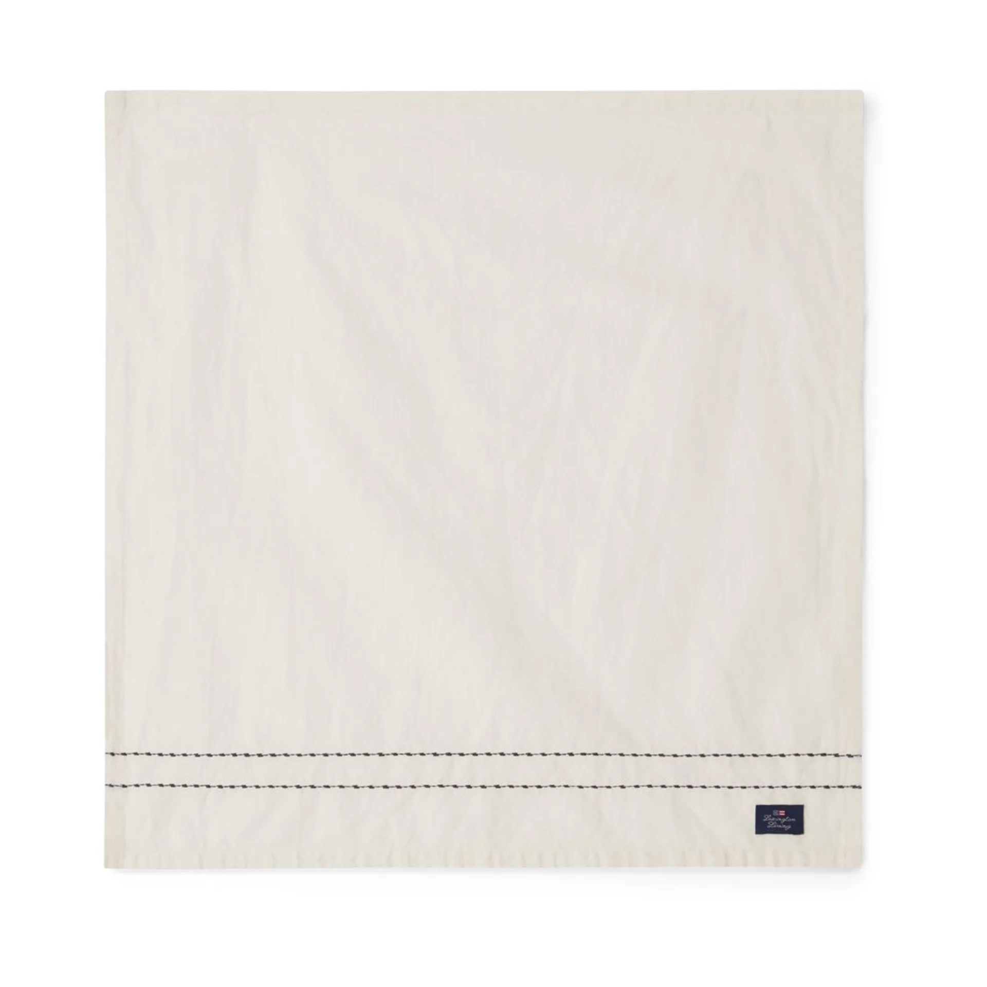 Pontos de guardanapo de linho de algodão 50x50 cm, Off-white Lexington