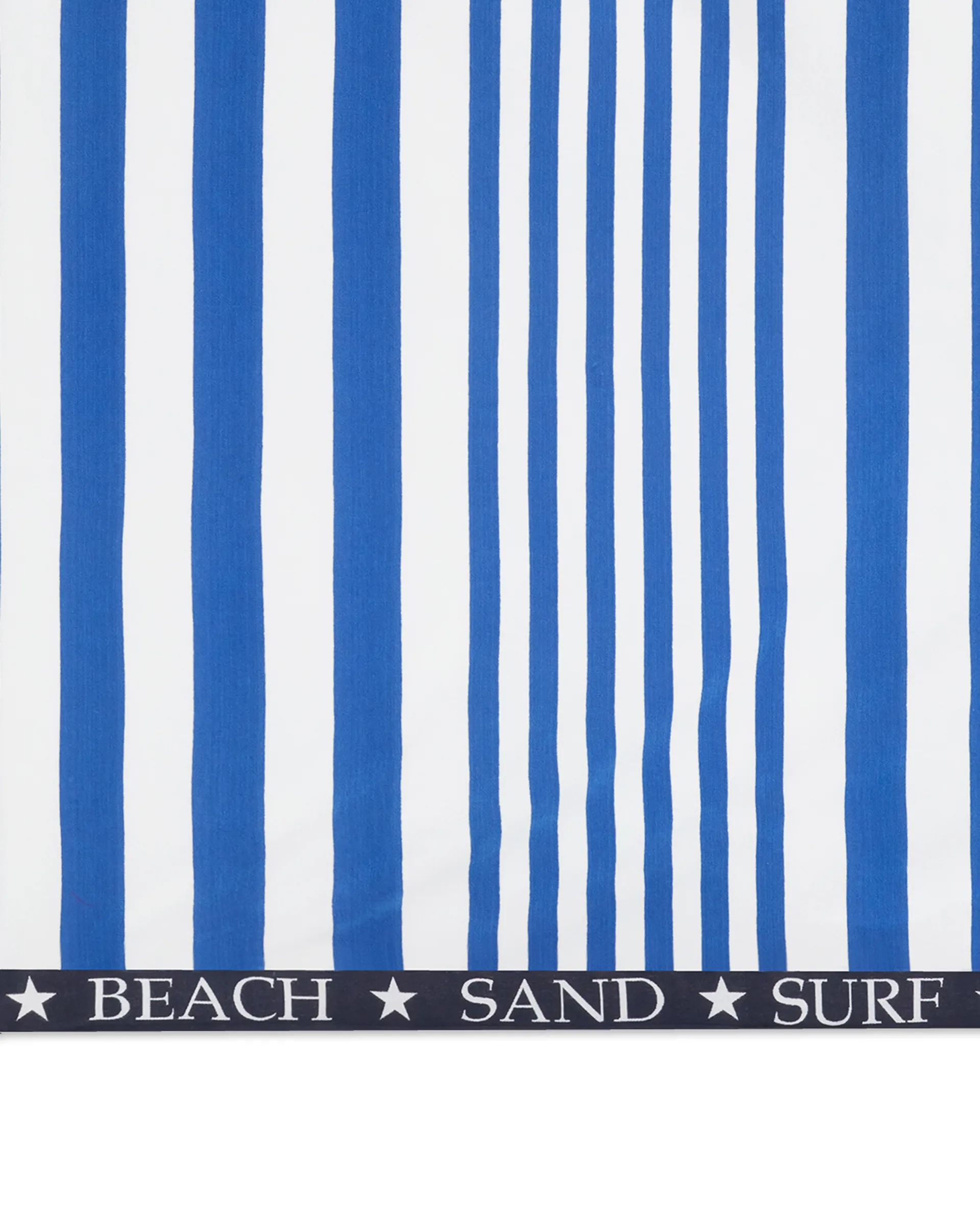 Striped Family toalha de praia 200x180 cm, Azul-branco Lexington