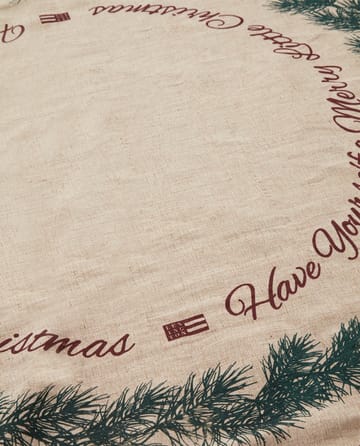 Tapete da árvore de Natal Juta Algodão Christmas Tree Ø110 cm - Natural  - Lexington