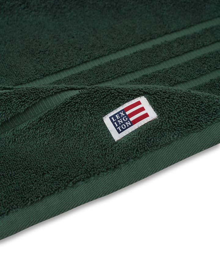 Toalha de banho Icons Original Striped 100x150 cm - Juniper green - Lexington