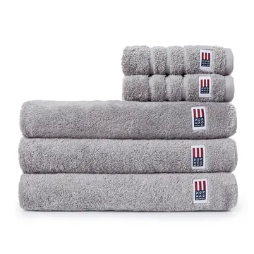 Toalha de banho Icons Original Striped 70x130 cm - dark grey - Lexington