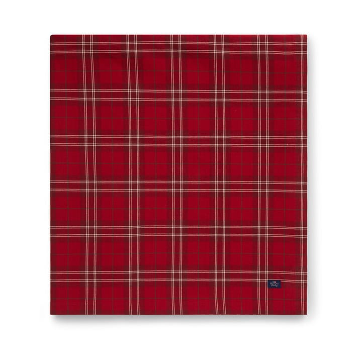 Toalha de mesa Algodão Orgânico Checked Oxford 150x350 cm , vermelho-bege-verde  Lexington