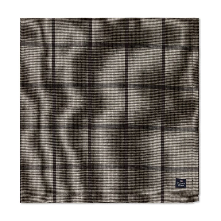 Toalha de mesa de algodão e linho Pepita Check 150x250 cm, Dark gray-beige Lexington