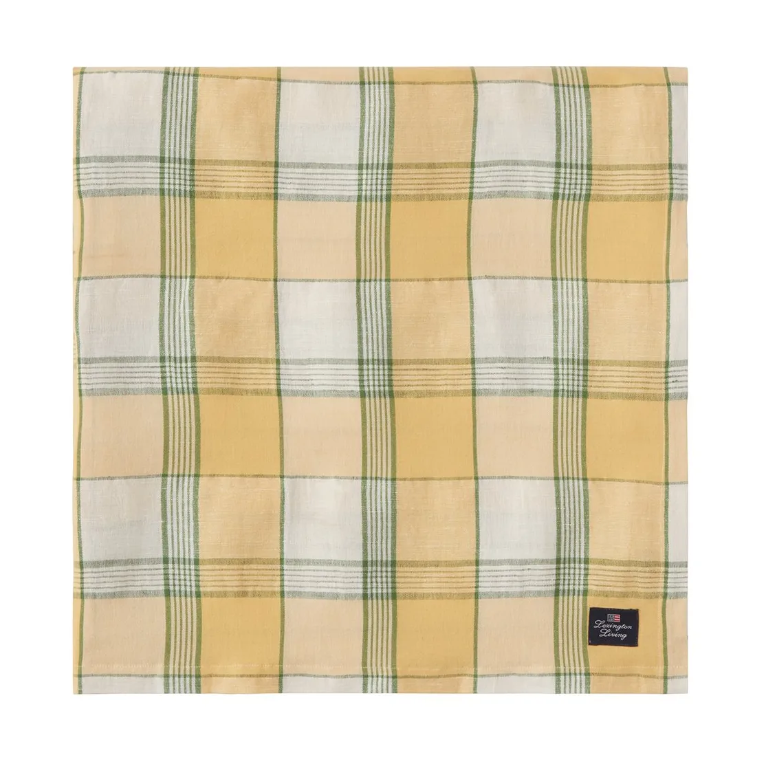 Toalha de mesa Easter Linen/Cotton 150x250 cm, Amarelo-verde Lexington