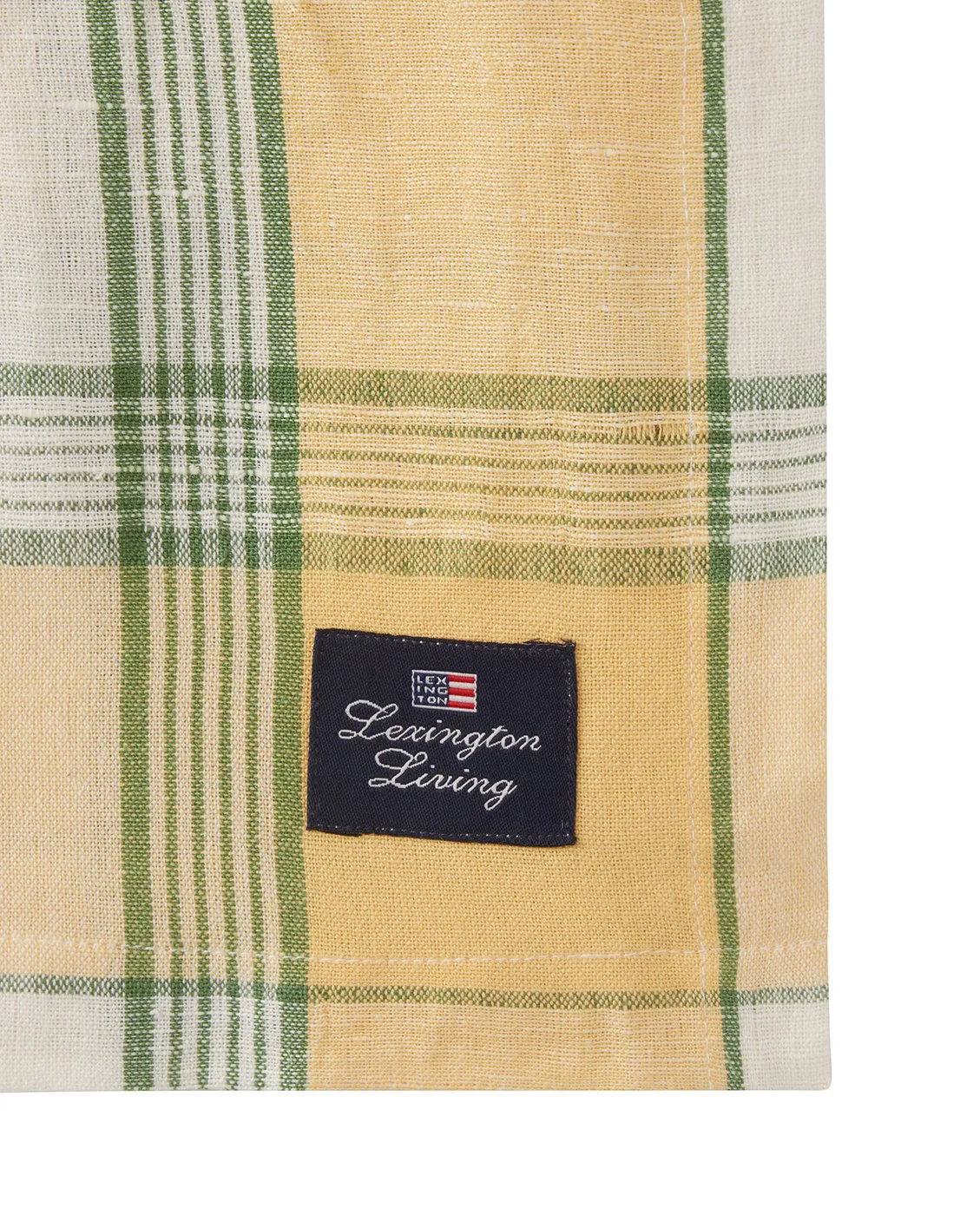Toalha de mesa Easter Linen/Cotton 150x250 cm, Amarelo-verde Lexington