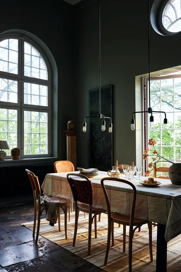 Toalha de mesa Easter Linen/Cotton 150x250 cm - Amarelo-verde - Lexington