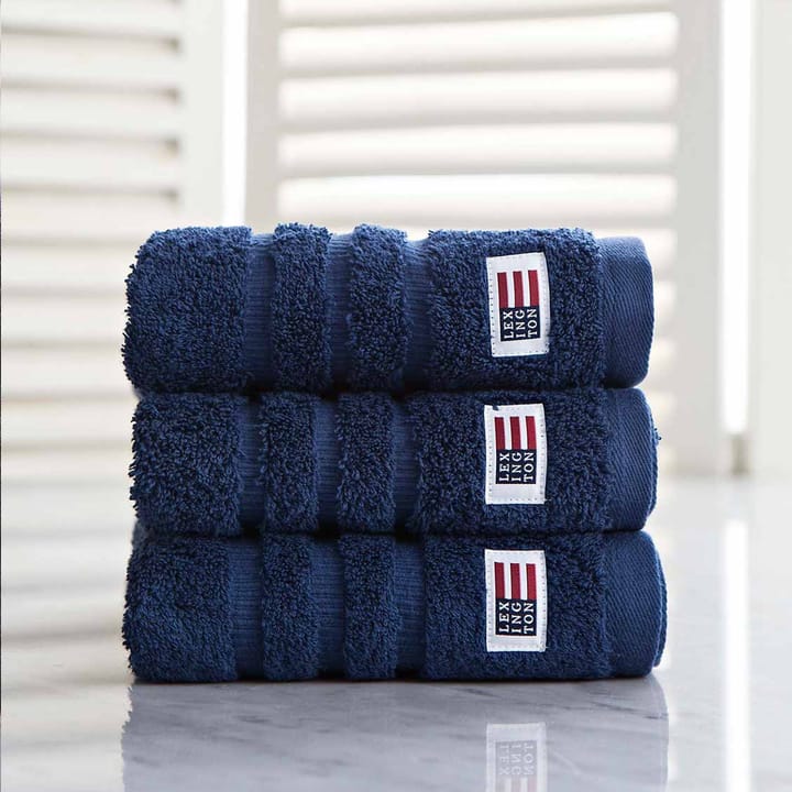 Toalha Icons Original Striped 30x50 cm, marinho Lexington