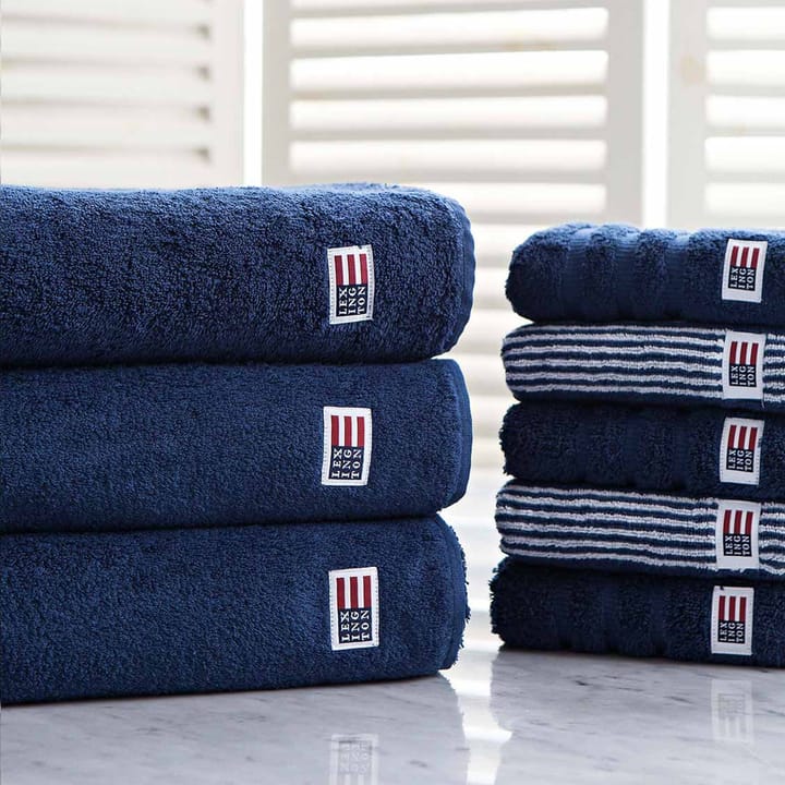 Toalha Icons Original Striped 30x50 cm, marinho Lexington
