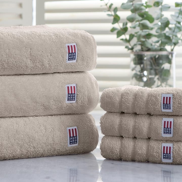 Toalha Icons Original Striped 30x50 cm, moonbeam Lexington