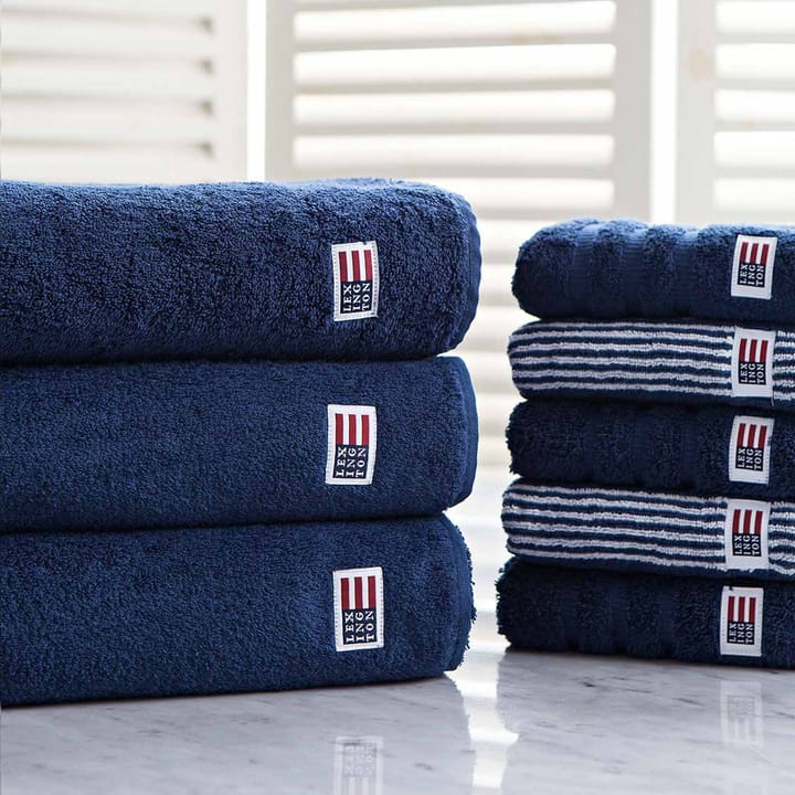 Toalha Icons Original Striped 50x100 cm, marinho Lexington