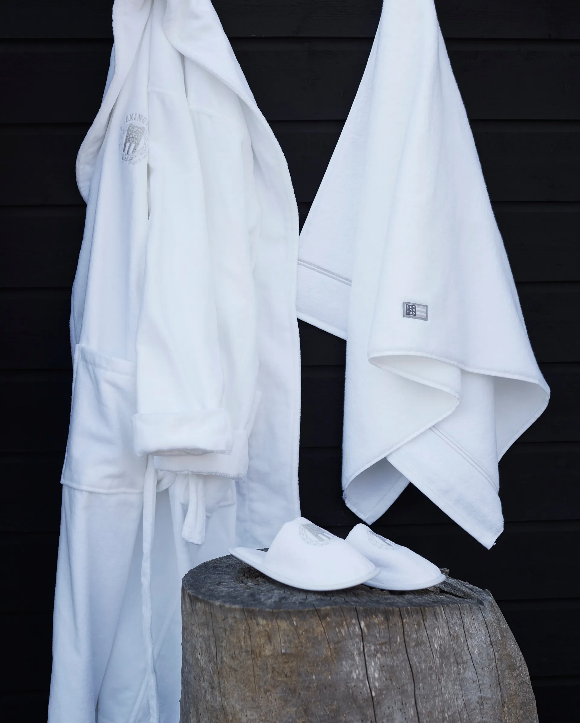 Toalha Lexington Hotel 50x100 cm, Branco-bege Lexington