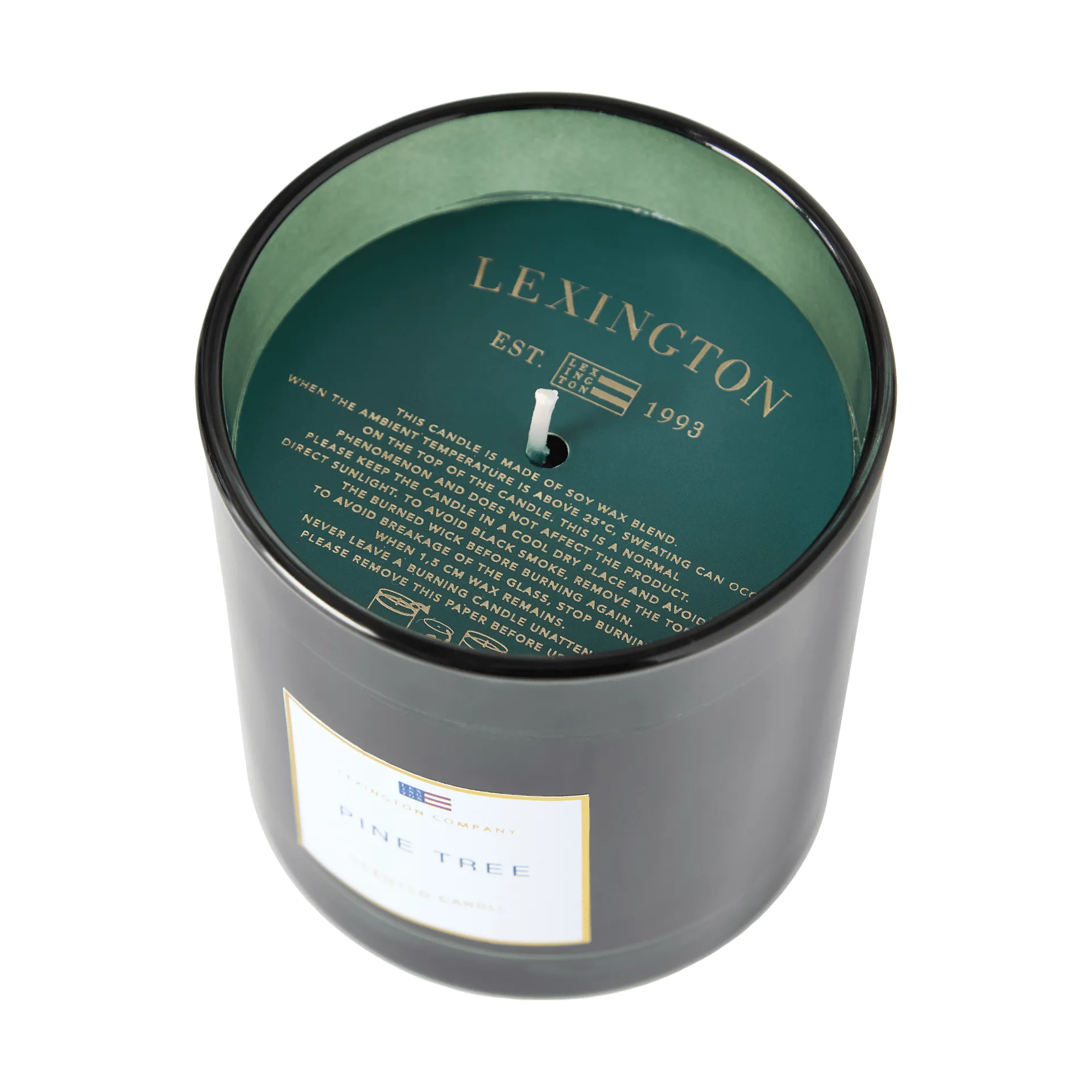 Vela perfumada de pinho, Pine Tree vela perfumada Lexington
